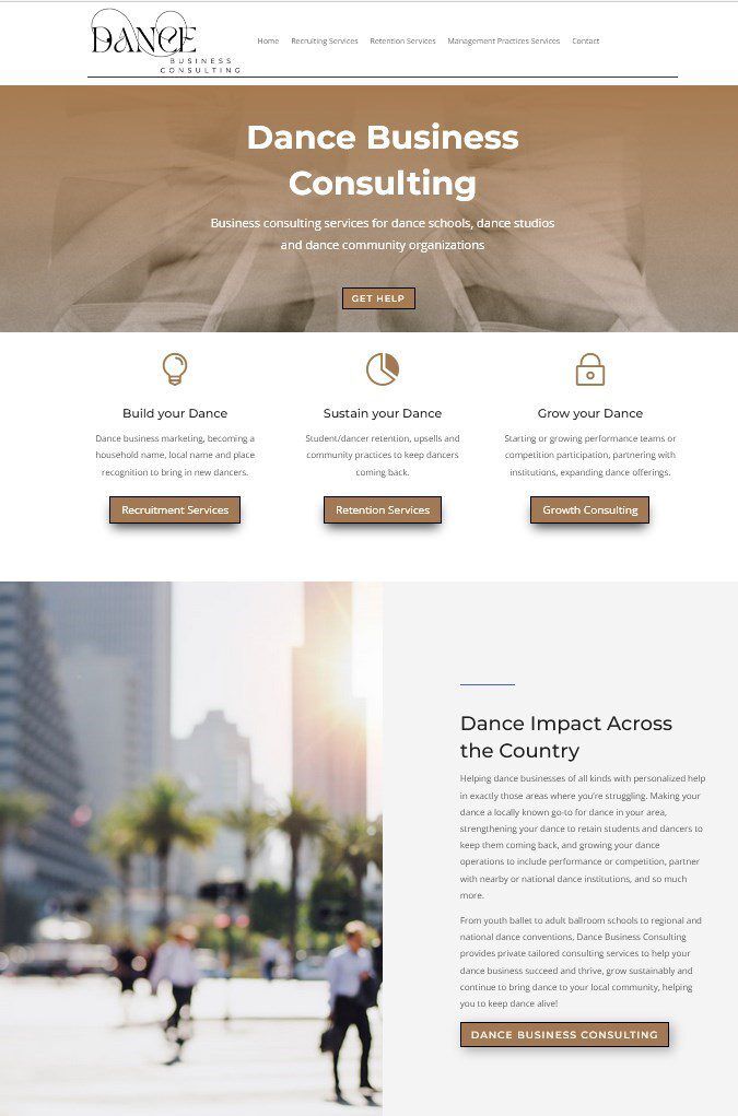 Dance Business Consulting