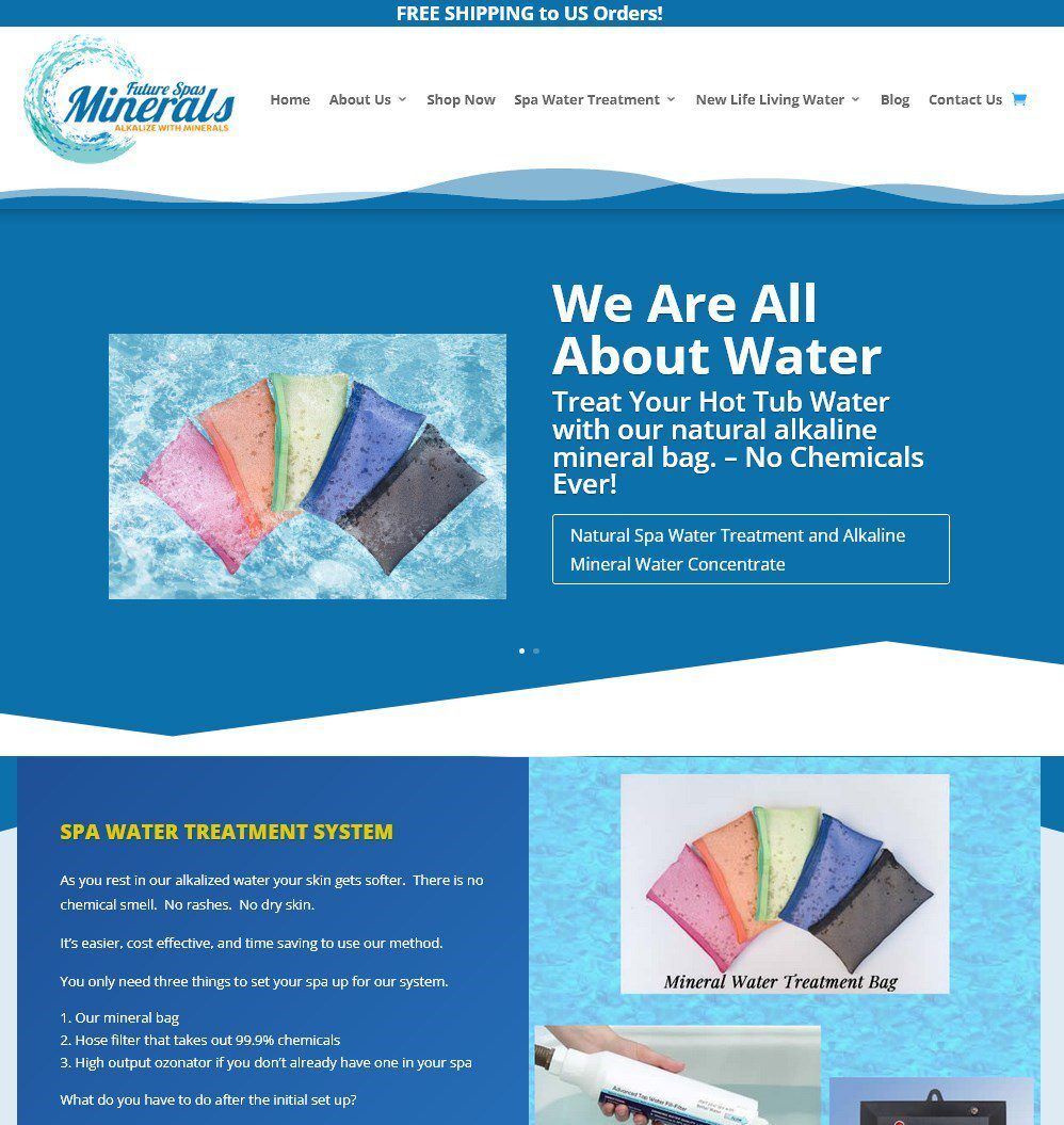 Future Spas Minerals Natural Hot Tub Water Treatment